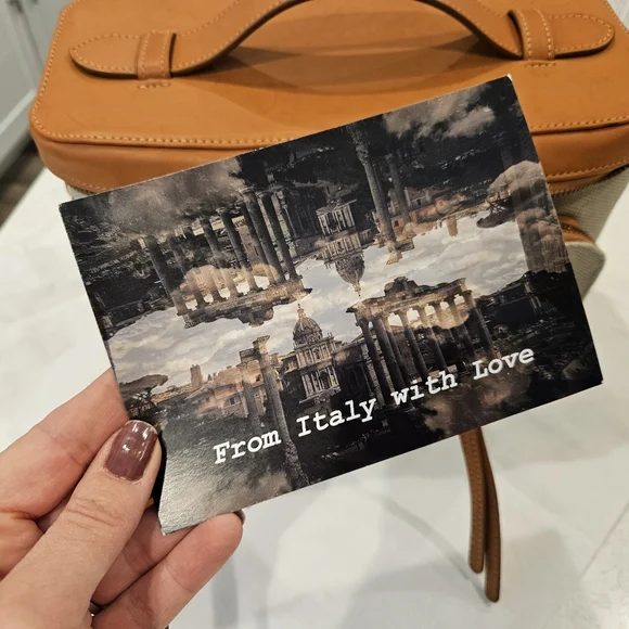 BN Leather Canvas Bag